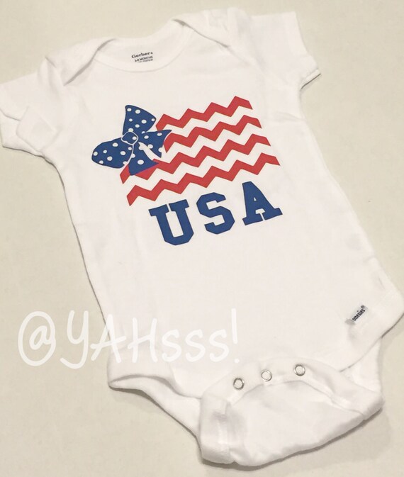 USA Baby Onesie