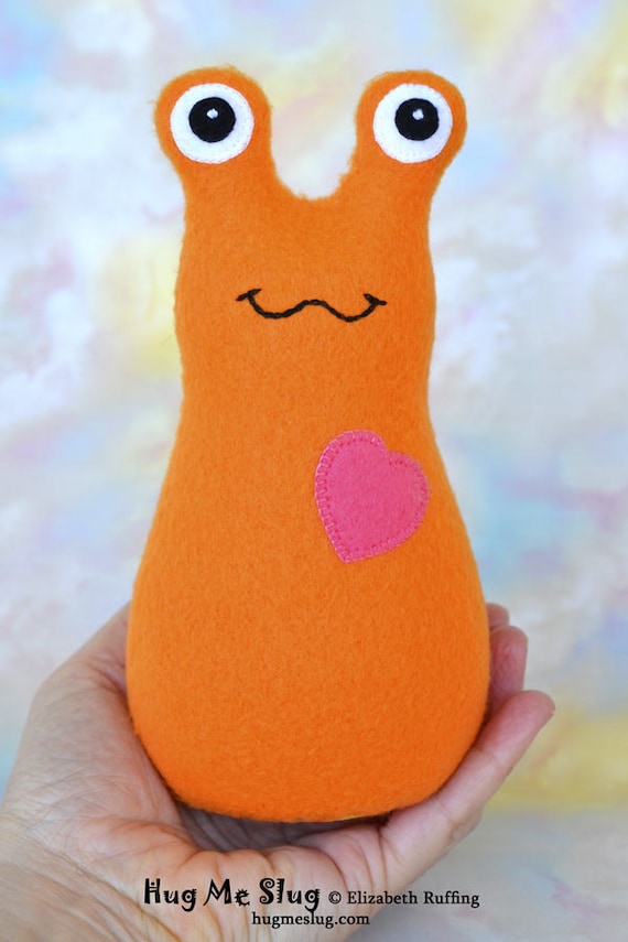 stuffed slug toy