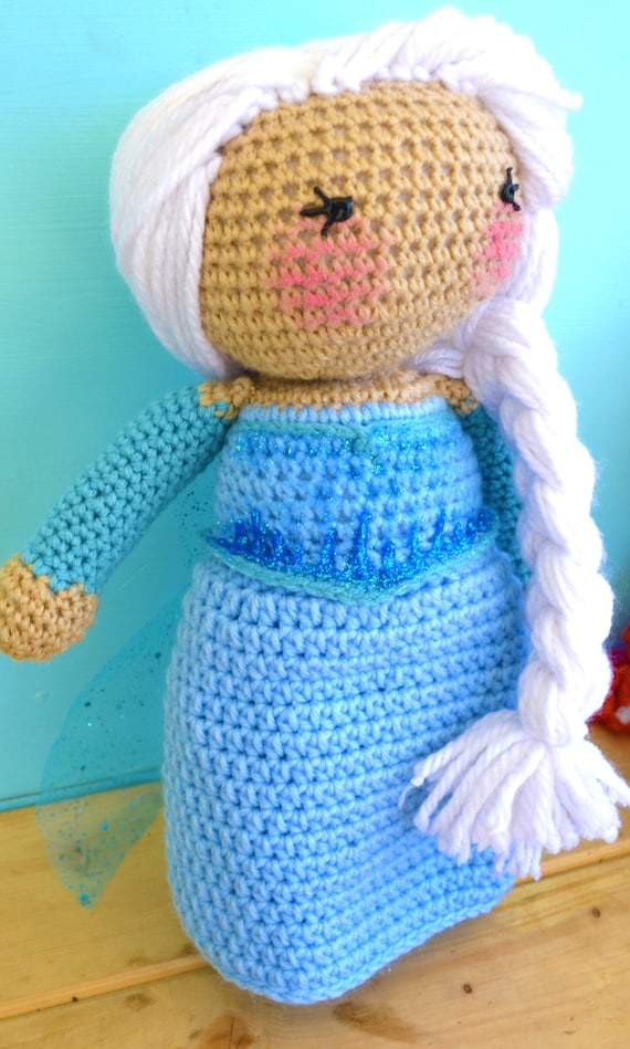 14 crochet frozen elsa inspired doll
