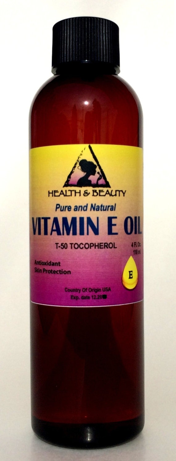 4 oz TOCOPHEROL T50 VITAMIN E OIL Anti Aging by HBOilsCenter