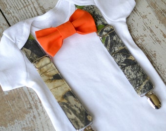 baby boy clothes camo suspenders orange bow tie boys camouflage tuxedo first birthday coming home outfit - Orange Camo Wedding Rings baby boy clothes camo suspenders orange bow tie boys camouflage tuxedo first birthday coming home outfit - Orange Camo Wedding Rings