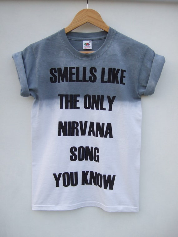 nirvana grey tshirt