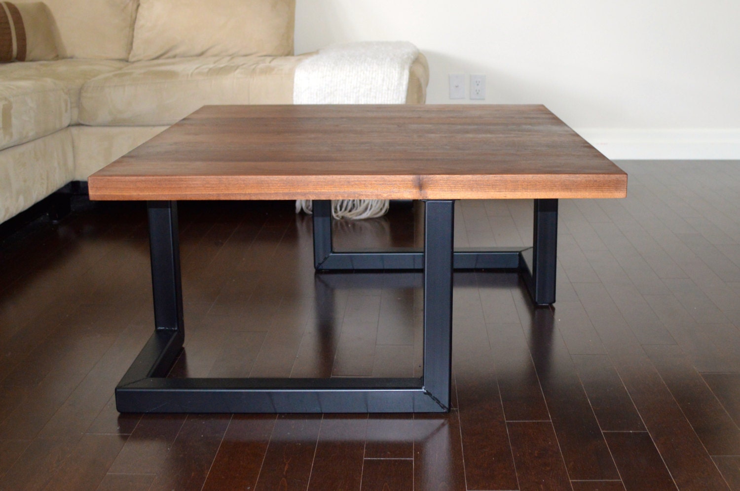 Walnut coffee table