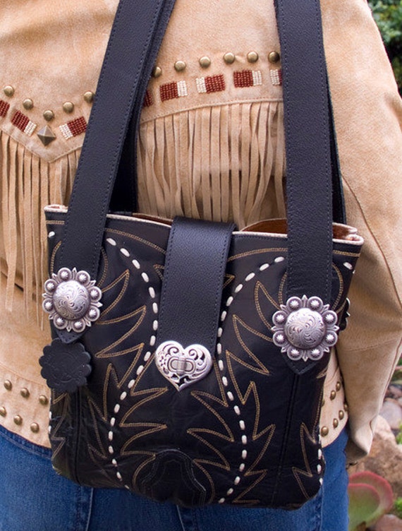 COWBOY BOOT PURSE Handbag Tote Handmade by HIGHCOUNTRYCOWGIRL