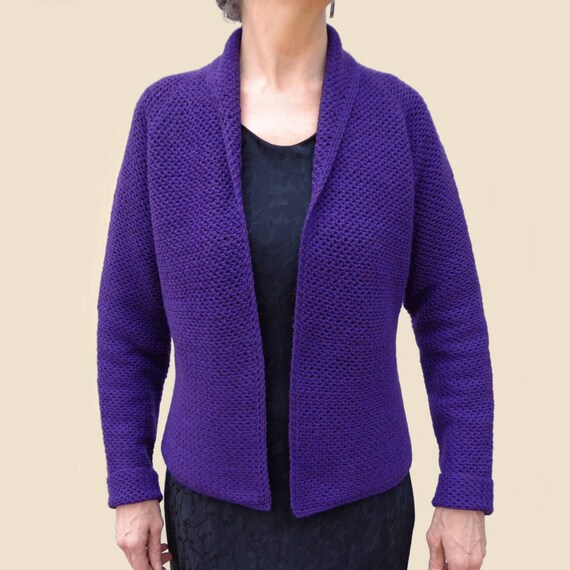 mesh jacket crochet pattern pattern ply 5 crochet Jacket, shaped, Gypsy fingering PDF, 4 sizes, or