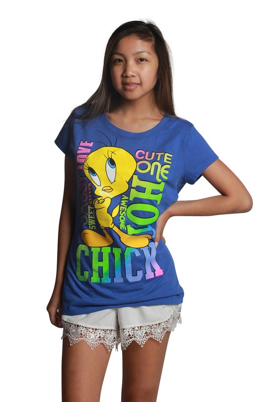 green groovy chick t shirt