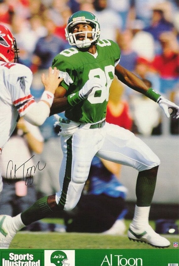 Al Toon New York Jets Sports Illustrated 1989 Rare Vintage