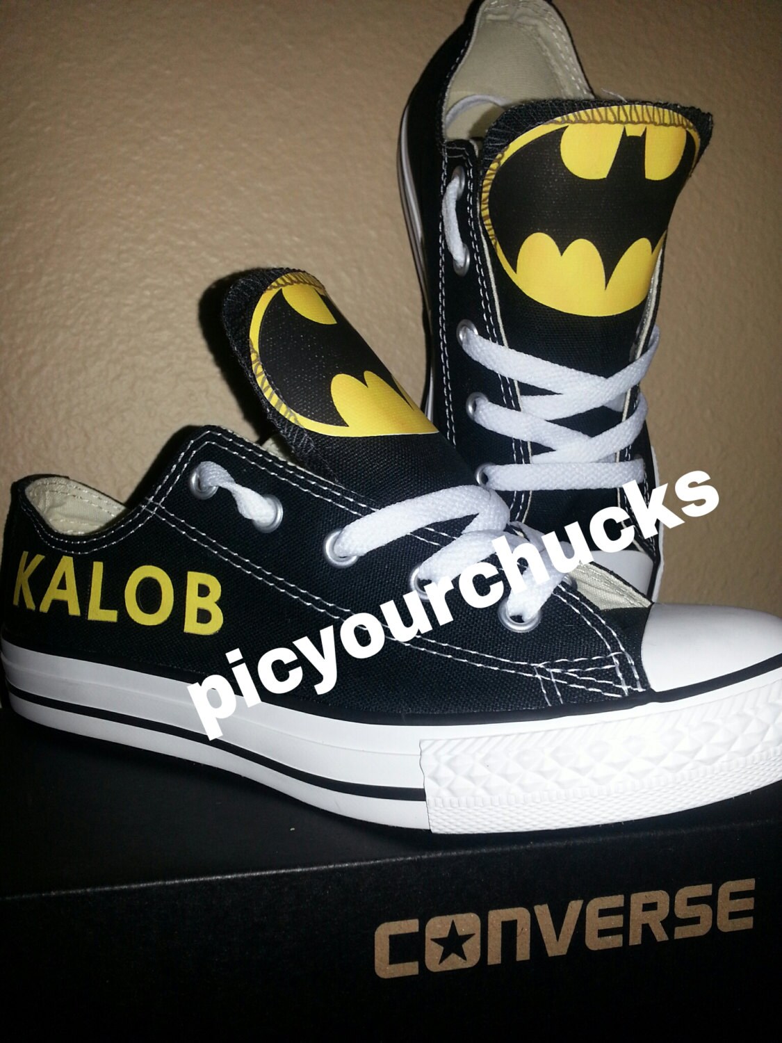 custom batman sneakers