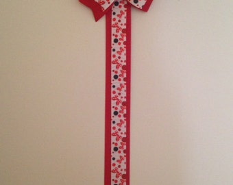 Ribbon Bow Holder, Hair Bow Holder, Bow Organizer, Create your Own Ribbon Bow Holder, You Pick the Colors