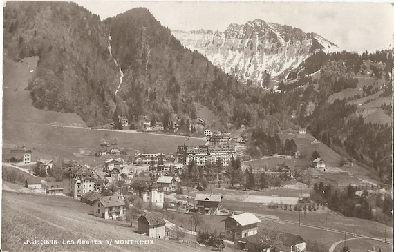 Les Avants Montreux. Switzerland circa 1920 Unused