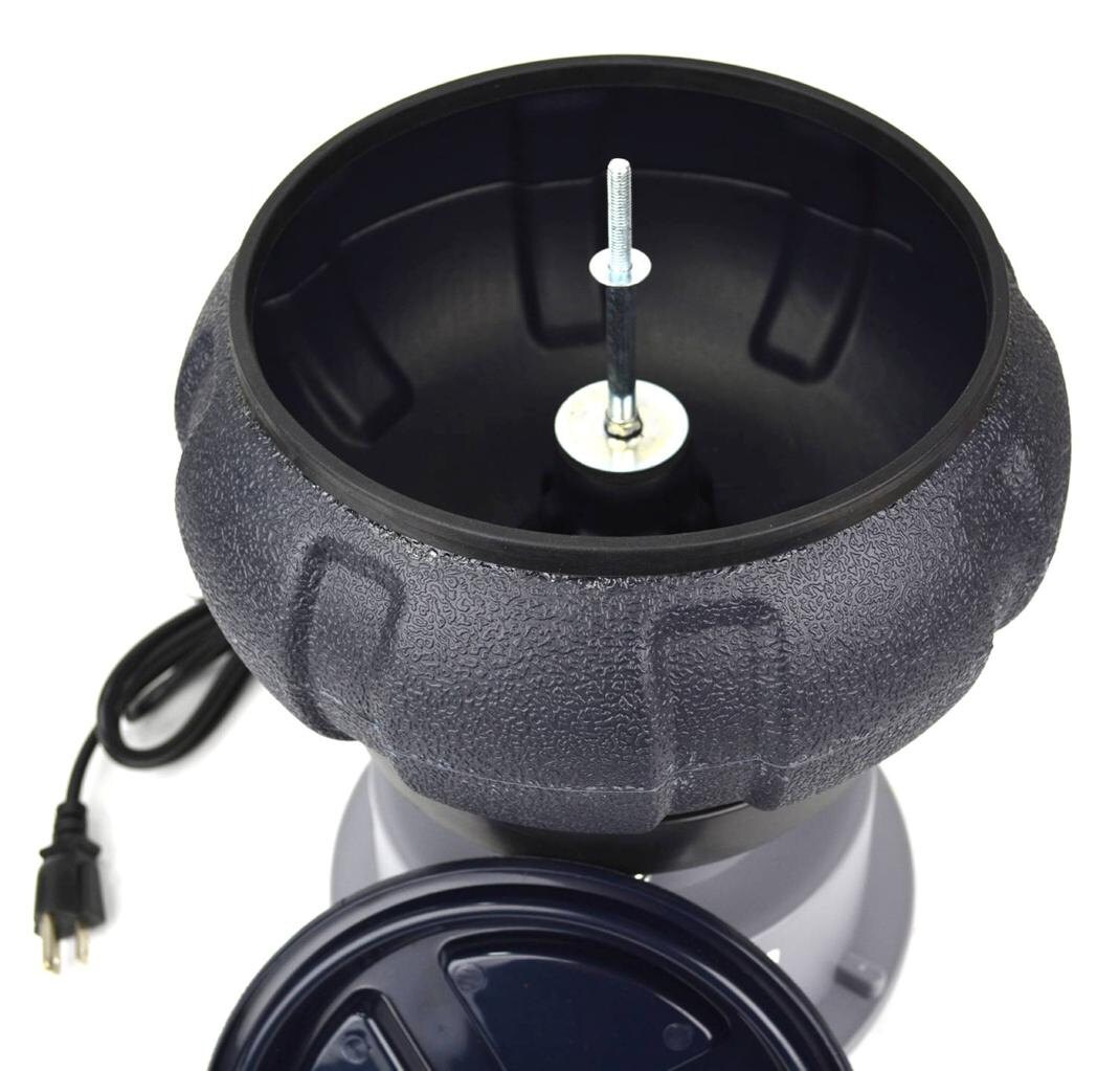 5LB Metal Vibratory Tumbler Polish Jewelry Rock Stones Gems