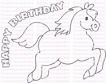 Download Horse Party Favor, Horse Party Printables, Horse Party ...