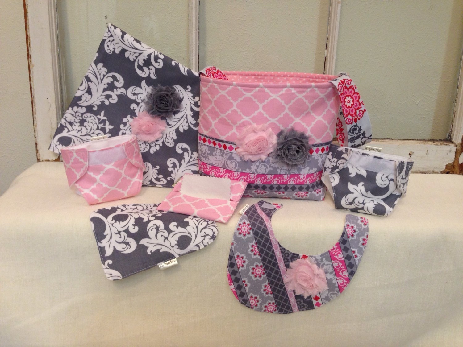 Custom Mini Mommy Baby Doll Diaper Bag Set Child by MyProverbs31