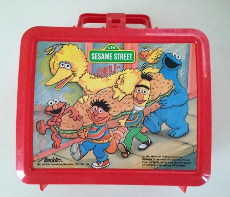Sesame Street Lunch Box Muppets Deli Sesame Street Aladdin