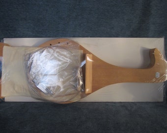 Wood goose door bell harp,7" x 18 1/2",folk art,craft,painting,kit,unfinished