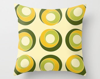 Yellow Pillow Cover, Olive Green Pillow, Designer Pillows, Decorative Throw Pillows, Colorful Pillow, Sofa Pillows, Cushion Cover