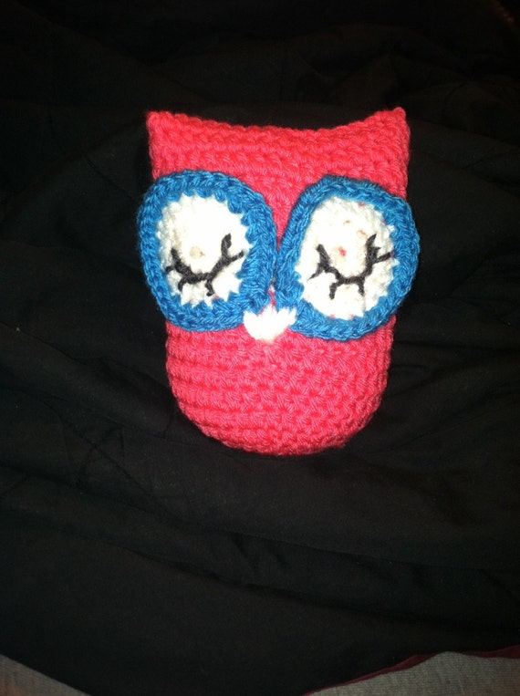 crochet owl stuffed animal