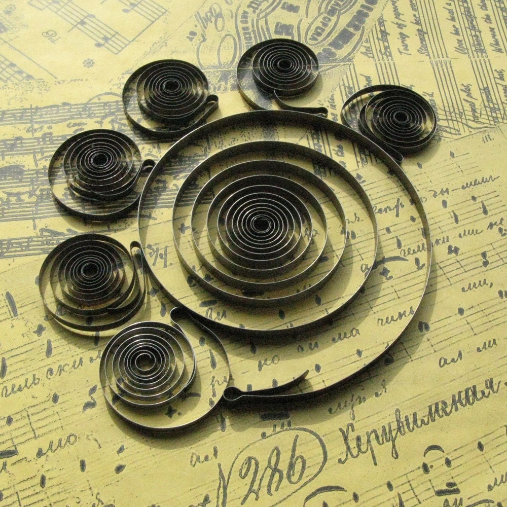 Alarm Clock Springs Vintage Winding Springs by MyBootSale on Etsy