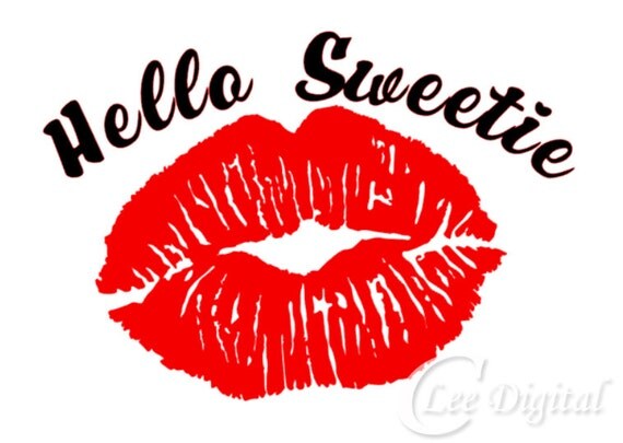 Hello Sweetie Vinyl/Decal/Sticker Doctor Who River Song