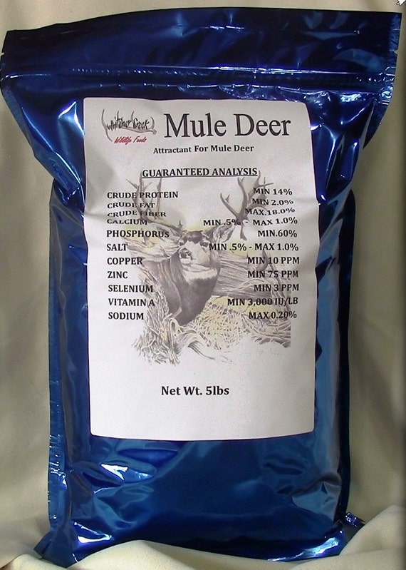 Black Tail Deer Feed Attractant by BuxtonFeed on Etsy