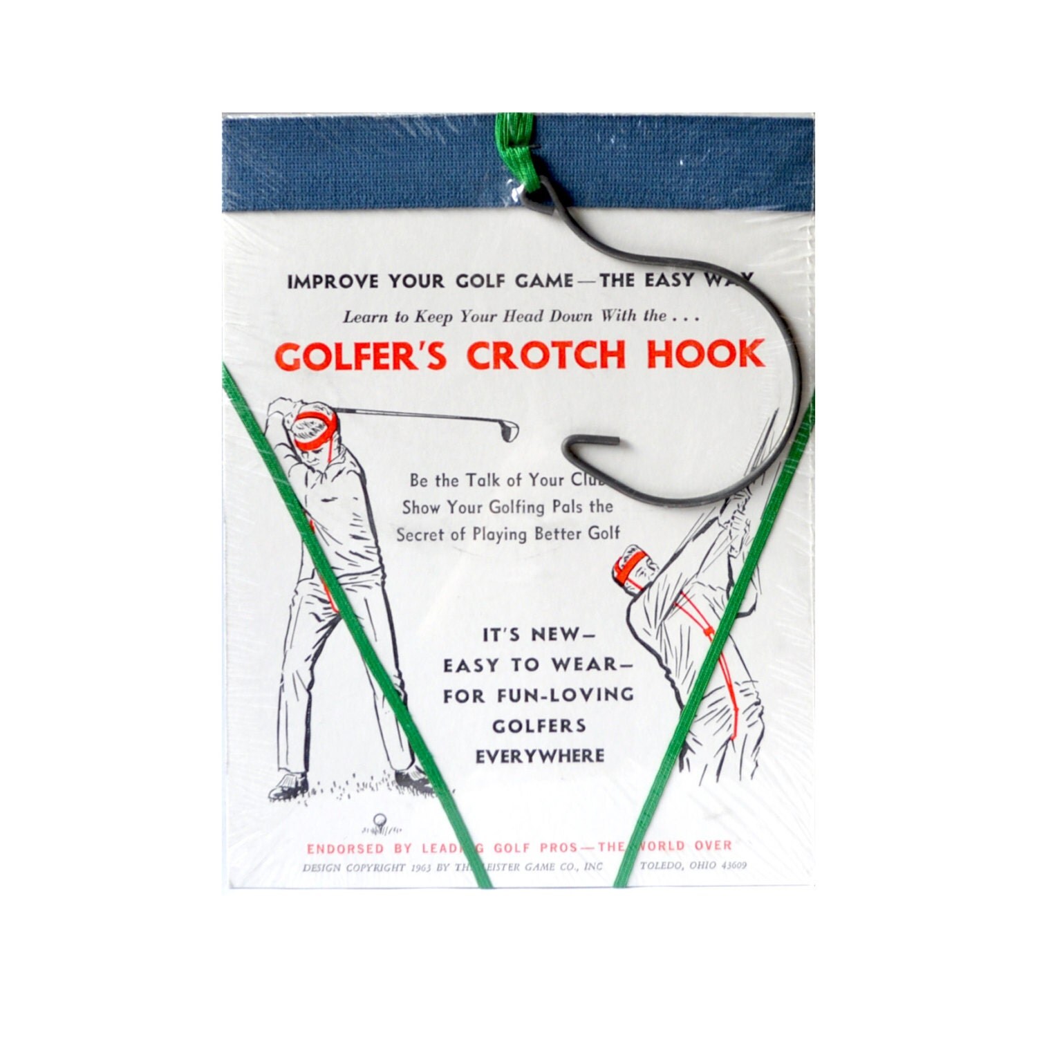 Golfer's Crotch Hook Vintage Gag Gift by CrystalBallVintage