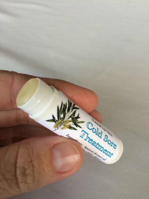 Cold Sore Treatment Lip Balm all natural by TabethasHealthySpa