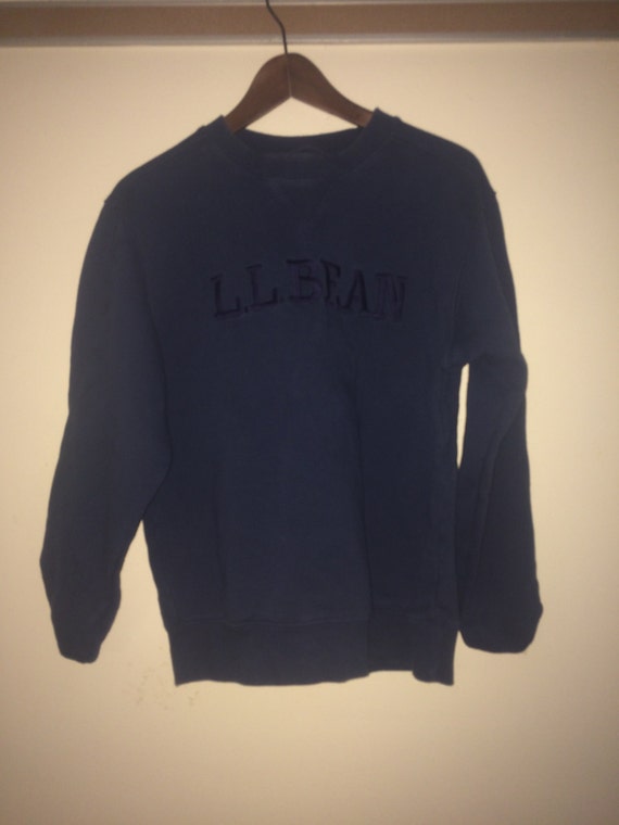 ll bean men's crewneck sweatshirt