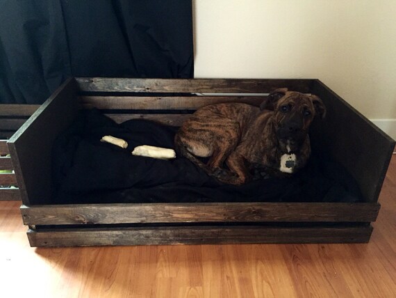 Rustic Dog Bed Frame Large