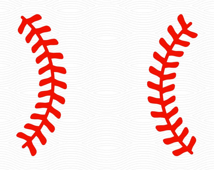Download Baseball Stitches Monogram Frame (SVG, EPS, DXF Studio3 ...