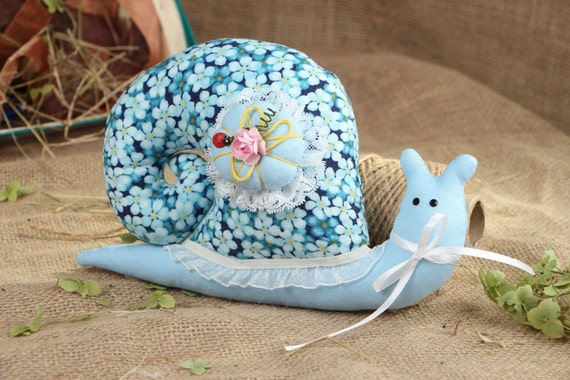 snail soft toy