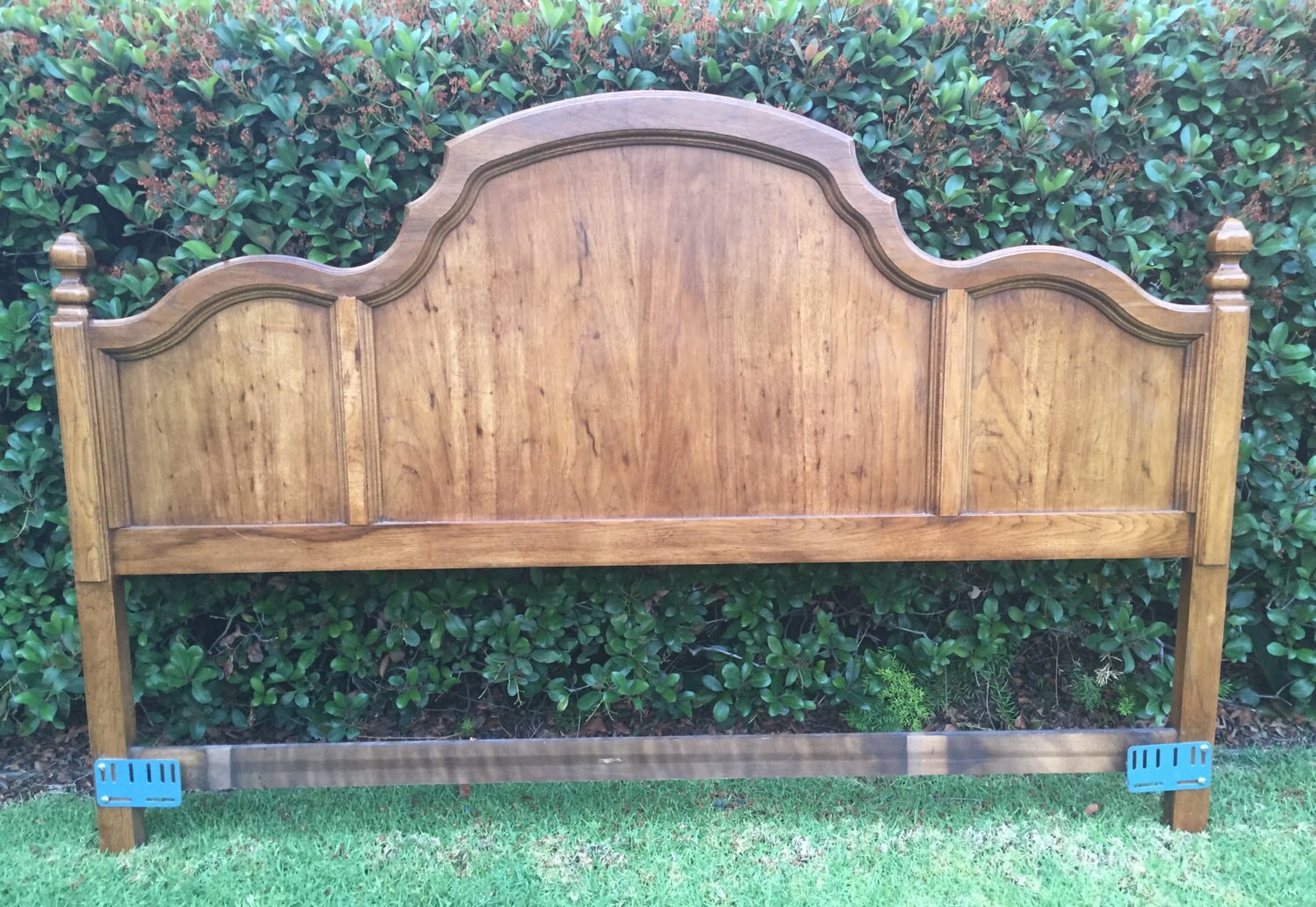Antique Vintage Hollywood Regency King Size Bed Headboard,Thomasville