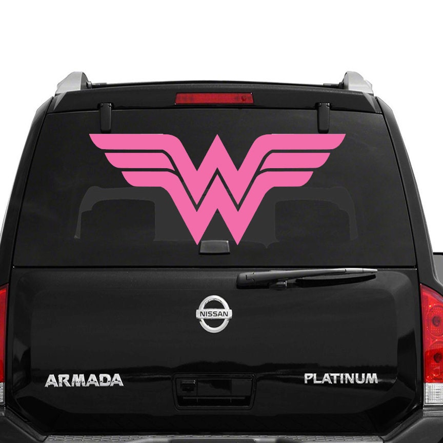 Wonder Woman Decal Sticker for Car Truck by ExploreAndConquer