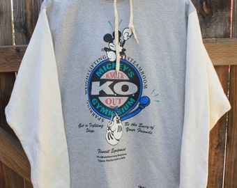 1990's Mickey's Knock Out Gymnasium Hoodie