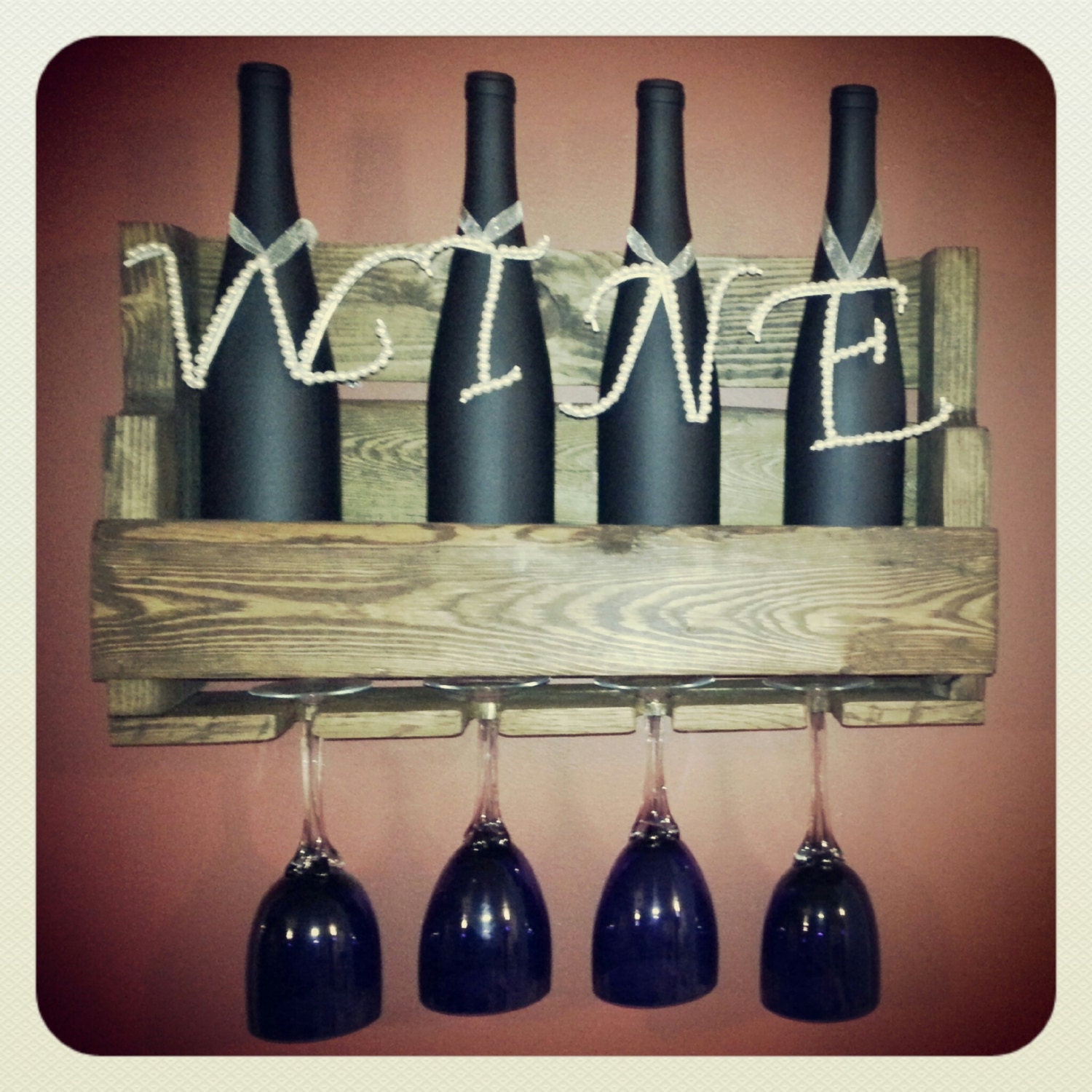 Chalkboard Wine bottles 4