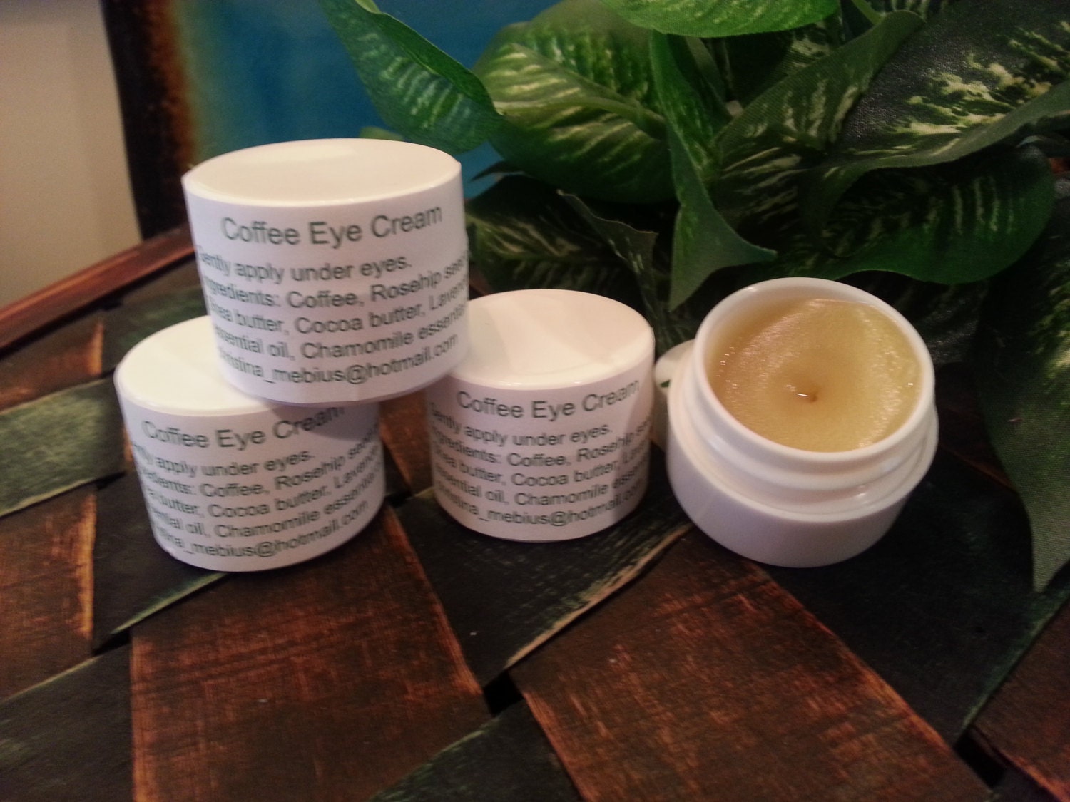 Infused Coffee Eye Cream/ Whipped Night time Repair Cream