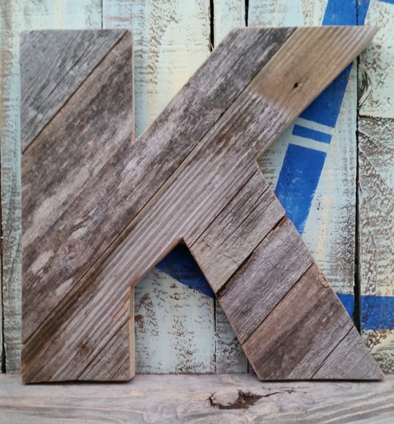 Rustic Wood Letters by FracturedWood on Etsy