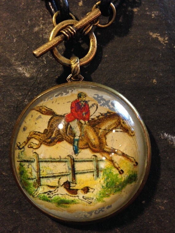 Vintage horse bridle rosette jumper with by horsebridlerosettes