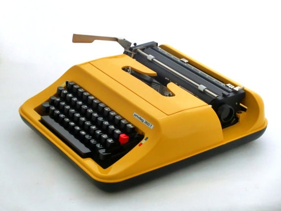 Vintage European Typewriter