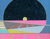 Bubble - Original Acrylic Abstract Art Painting