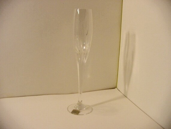 Mikasa Crystal Champagne Flute vintage by HouseOfPhlegethon