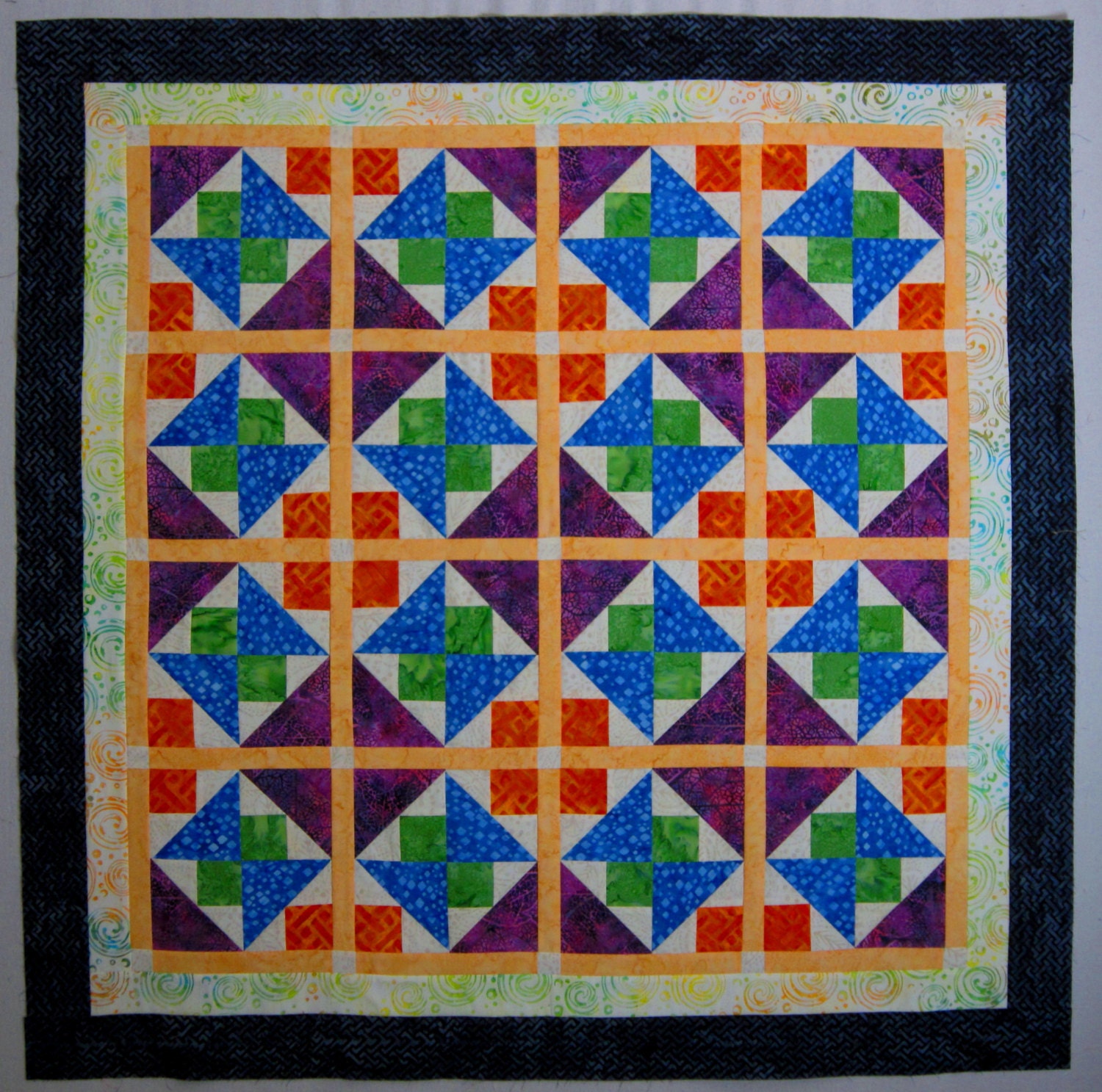 DAYBREAK Quilt Pattern from Quilts by Elena Instructions for 2