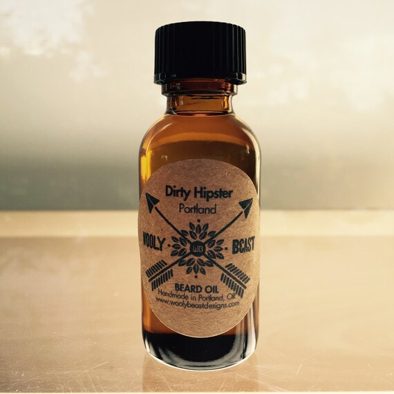 Wooly Beast Dirty Hipster Beard Oil 1oz By Woolybeastdesigns