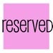 reserved for canosita