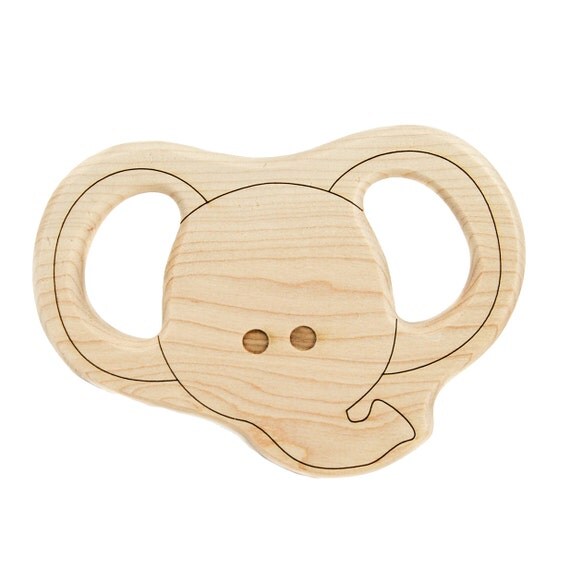 elephant teether toy