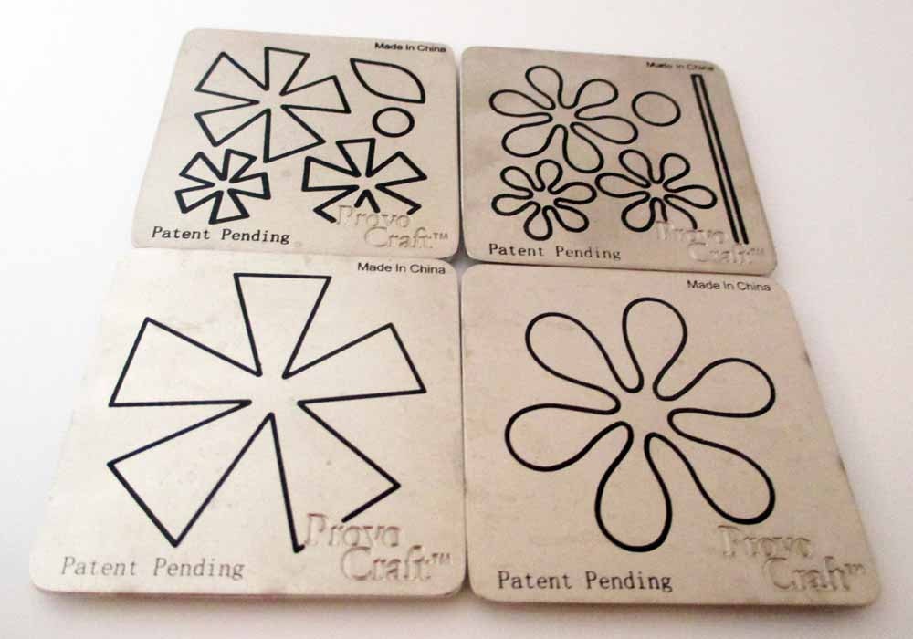 Provo Craft Cuttlebug Flowers/Asterisks Dies