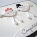 Paper Quilled Wedding Love Birds Card