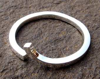 Heavy Solid Sterling Silver Bangle Bracelet