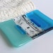 Fused Glass Soap Dish in Bright Turquoise Blue