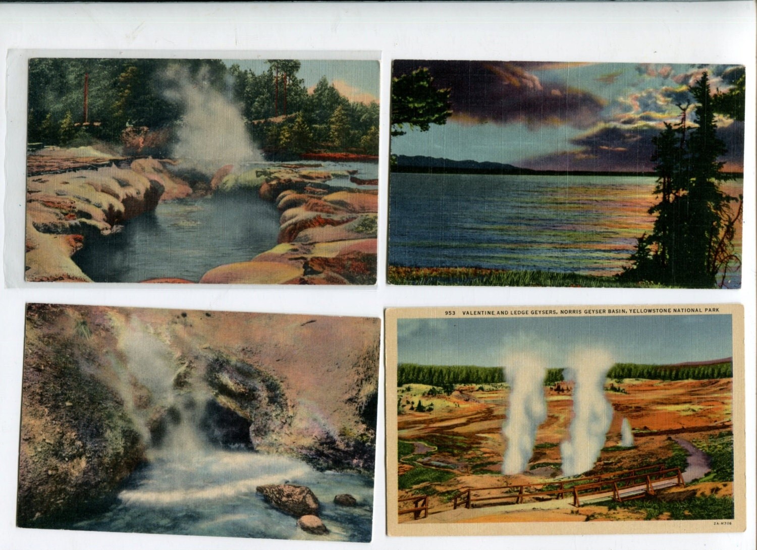Postcards Yellowstone National Park Grab by sharonfostervintage