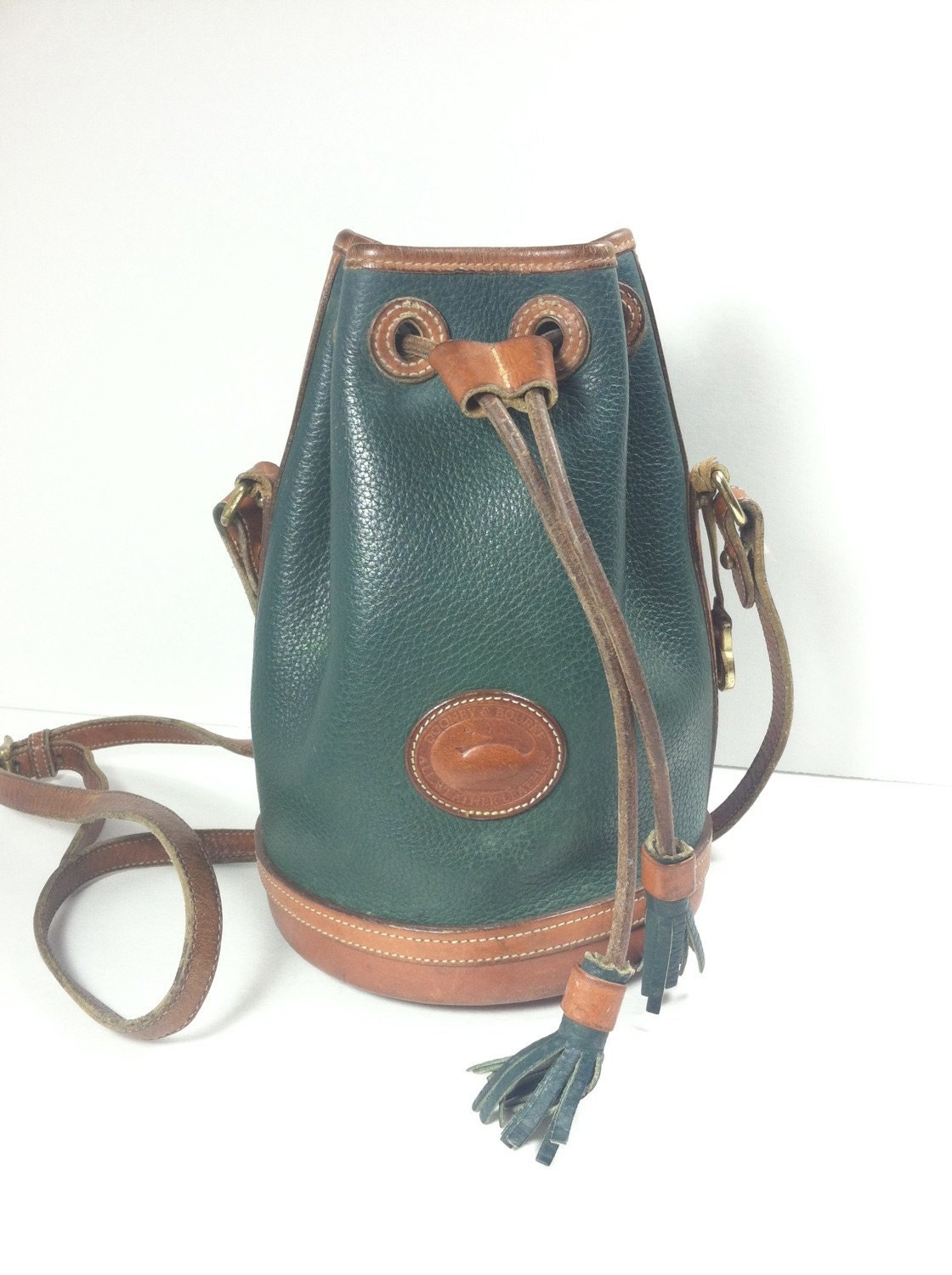 vintage dooney and bourke drawstring bag